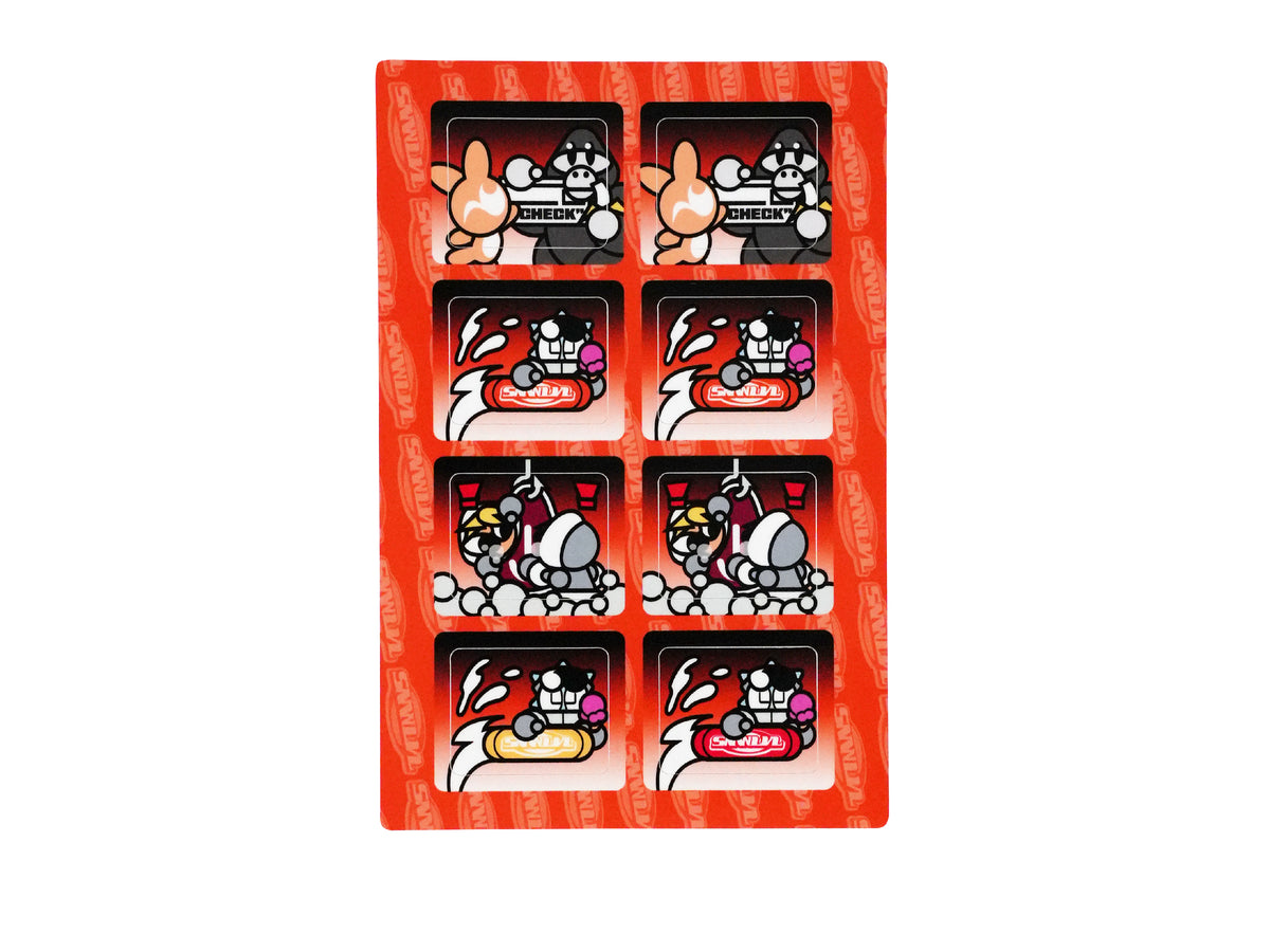 FREEZER SURGE - NINTENDO GAMECUBE MEMORY CARD STICKER SHEET