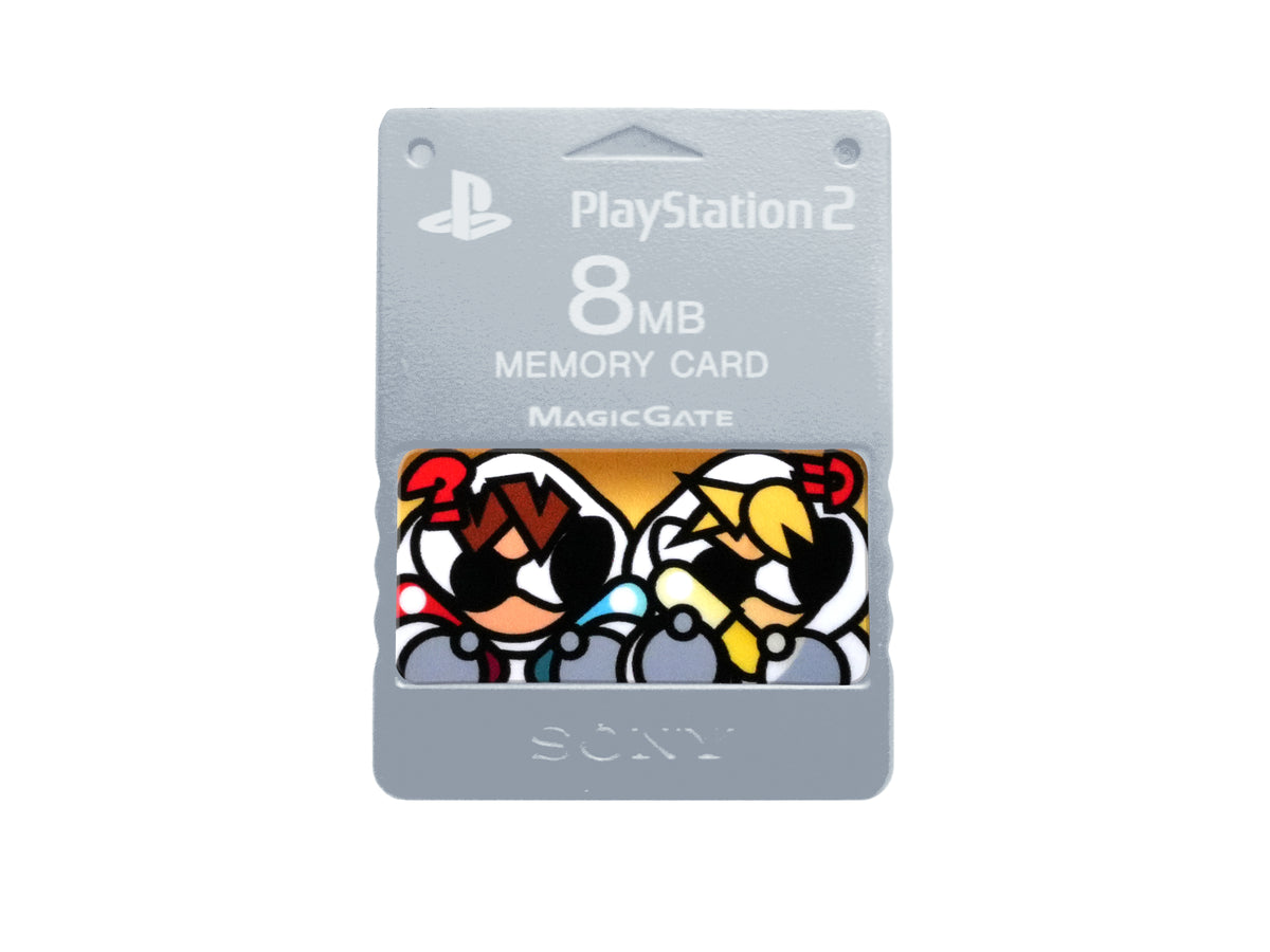 FEEL ADRENALINE - PS2 MEMORY CARD STICKER SHEET